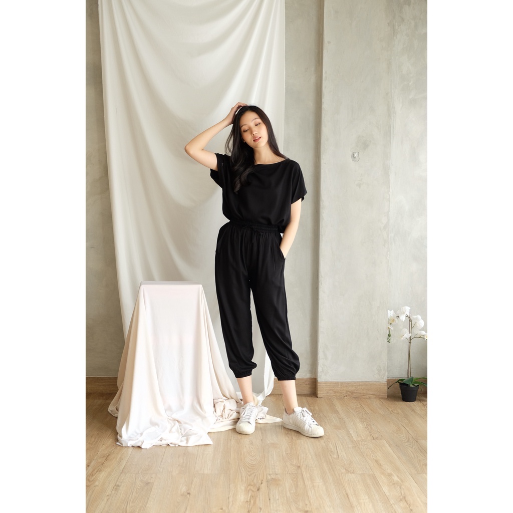 Darby Set - Atasan Celana Jogger Setelan Wanita