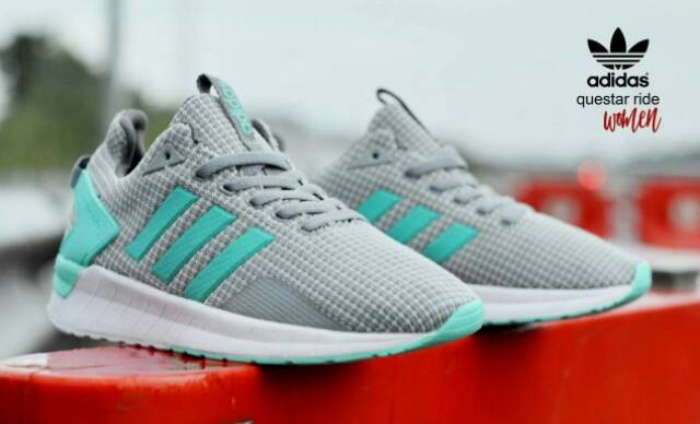 ADIDAS QUESTAR RIDE WOMEN SEPATU SNEAKERS SKATE JOGGING RUNNING JALAN2