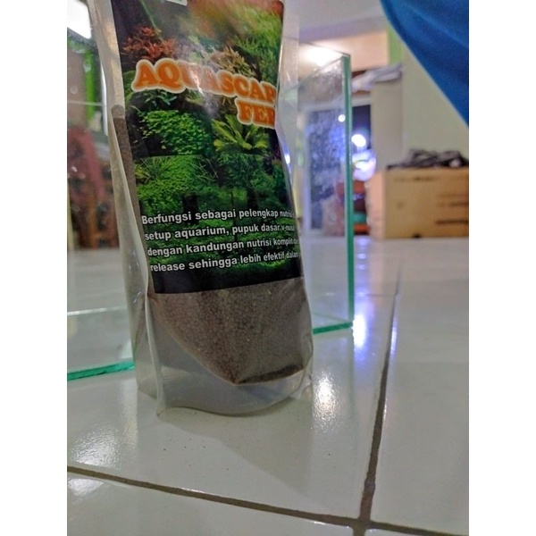 Pupuk dasar aquascape