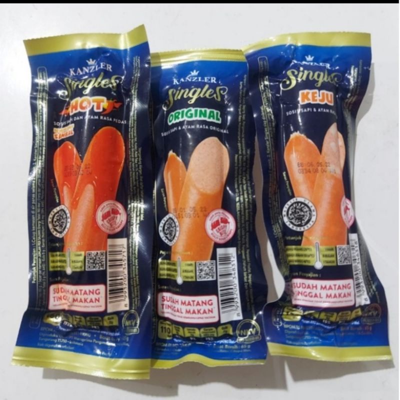 

kanzler sosis original/mini/keju/hot 65g