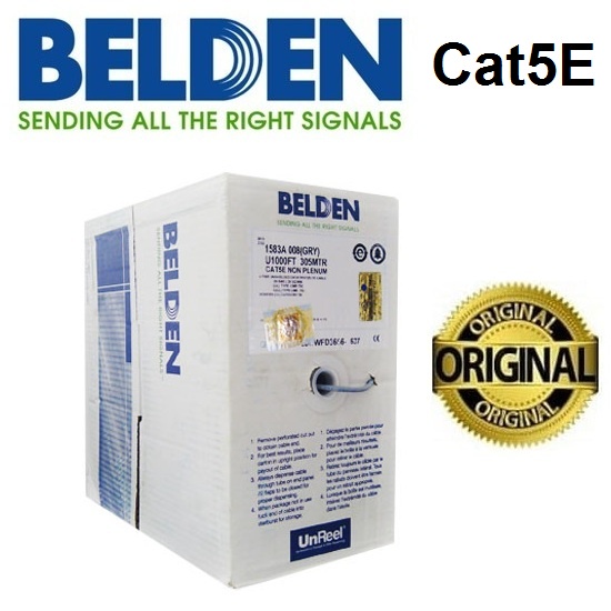 Belden Kabel Lan UTP Cat5e Ethernet Cable 1000feet - 305M