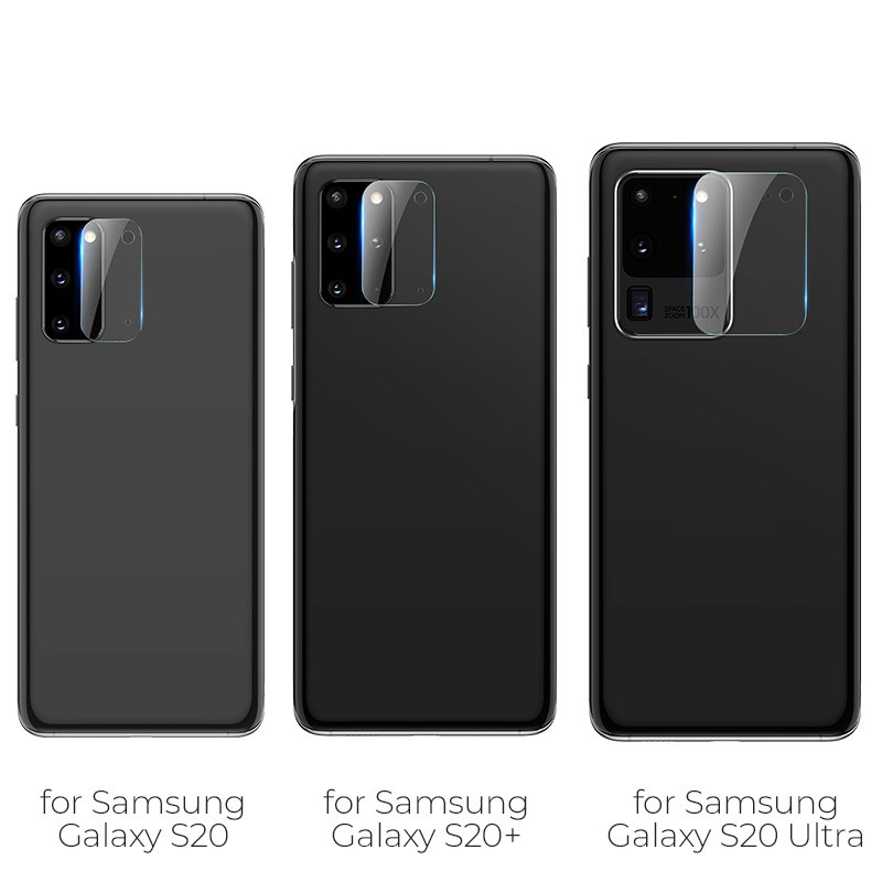 Tempered Glass Camera Samsung Galaxy S20 Ultra / S20 Plus / S20 Hoco Lens Protector