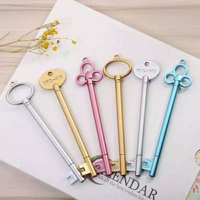 

Pulpen Unik Motif Kunci Murah