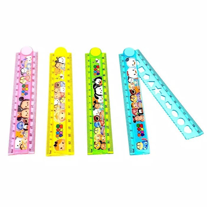 

Penggaris 30cm Lipat 15cm Mistar Karakter Anak Sekolah