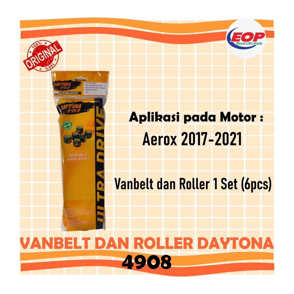 Daytona VANBELT+ROLLER AEROX 155 VVA 4908 ORI