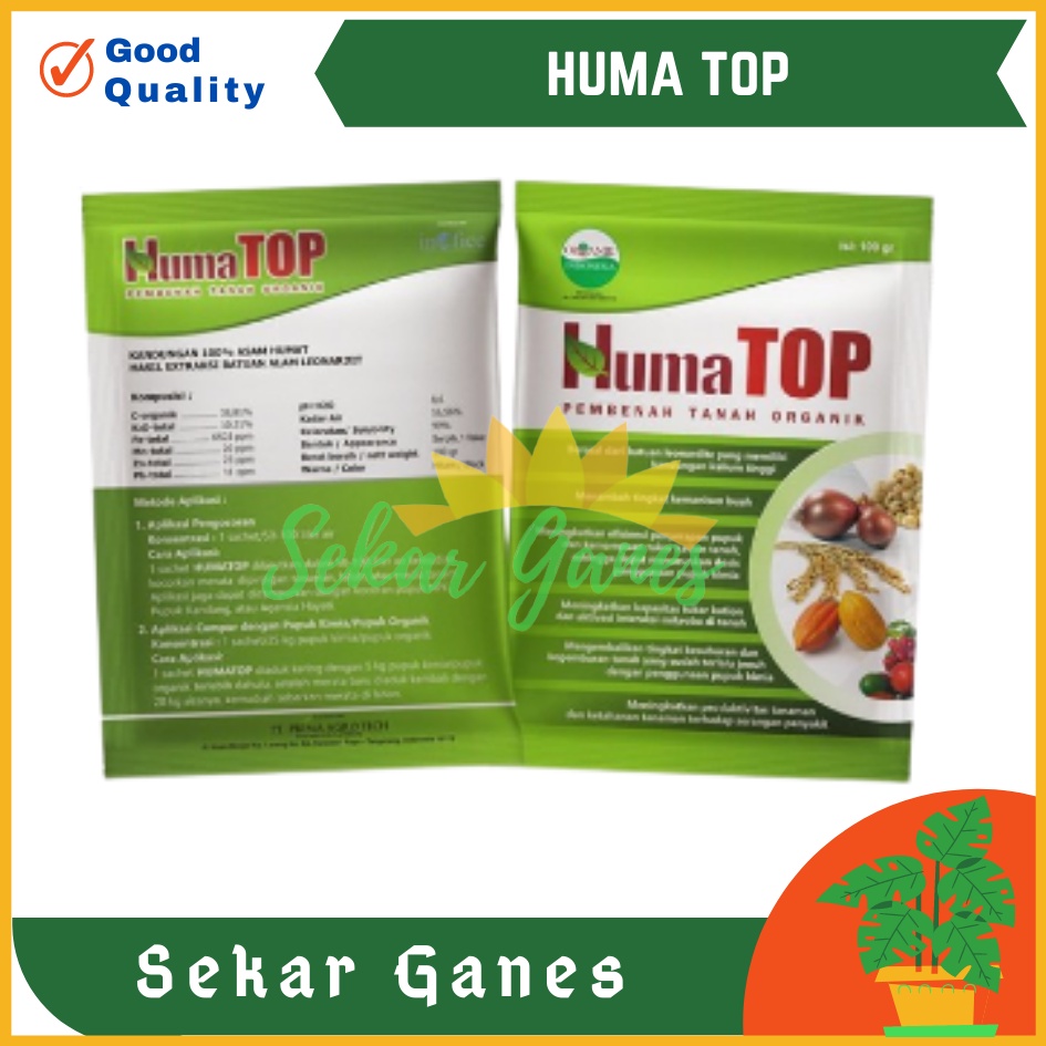 Huma Top 100 Gram Pembenah Tanah Organik