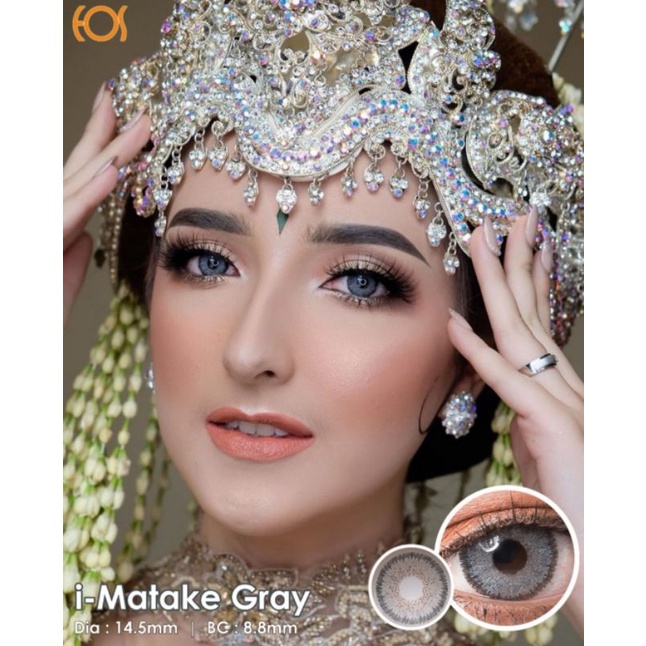 CLEARANCE SALE SOFTLENS MATAKE GREY (MINUS 4,75) 2 BOTOL
