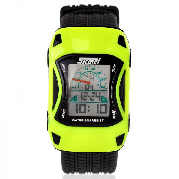 Jam Tangan Anak - 0961B - Light Green - EMWS7MLG SKMEI