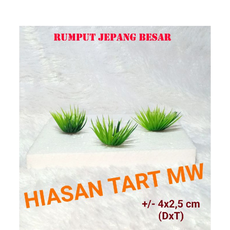 Jual Rumput Tanah Jepang Isi 12 Pc Rumput Jarum Hiasan Hantaran