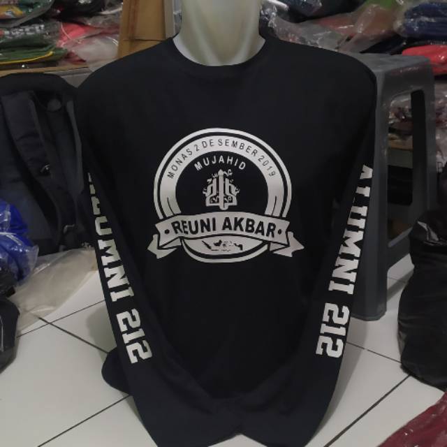 TSHIRT BAJU KAOS REUNI AKBAR 212 / KAOS MUJAHID