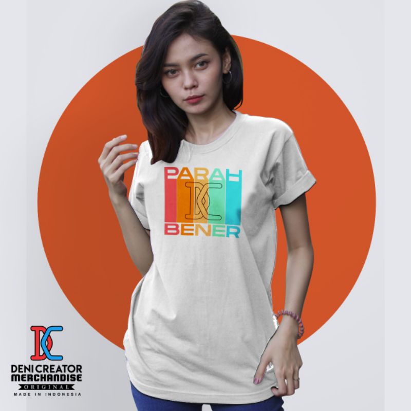 Kaos Distro Deni Creator DC030/ Kaos PARAH BENER AADC/ Kaos Pria dan Wanita