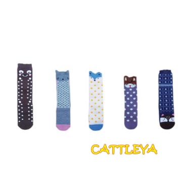 KAO15 KAOS KAKI PETITE MIMI SHORT SOCK 5IN1 / KAOS KAKI ANAK