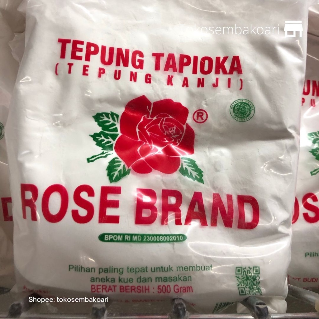 

Tepung Tapioka Rose Brand 500 g