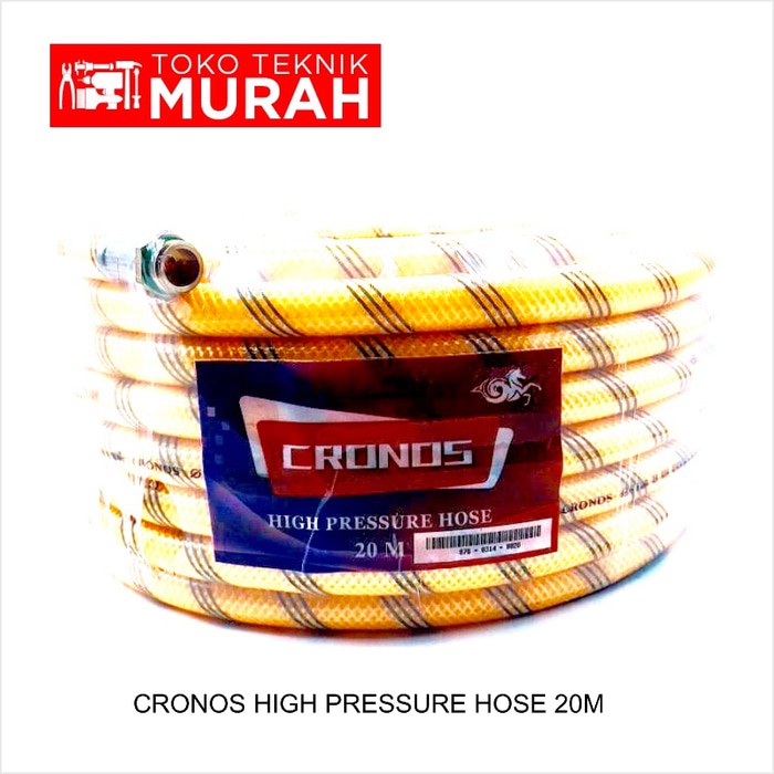 Cronos Selang Kompresor 20 m Meter High Pressure Hose 20m