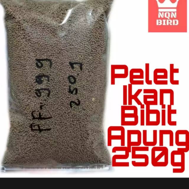 

FF-999 pelet ikan bibit apung 250gr