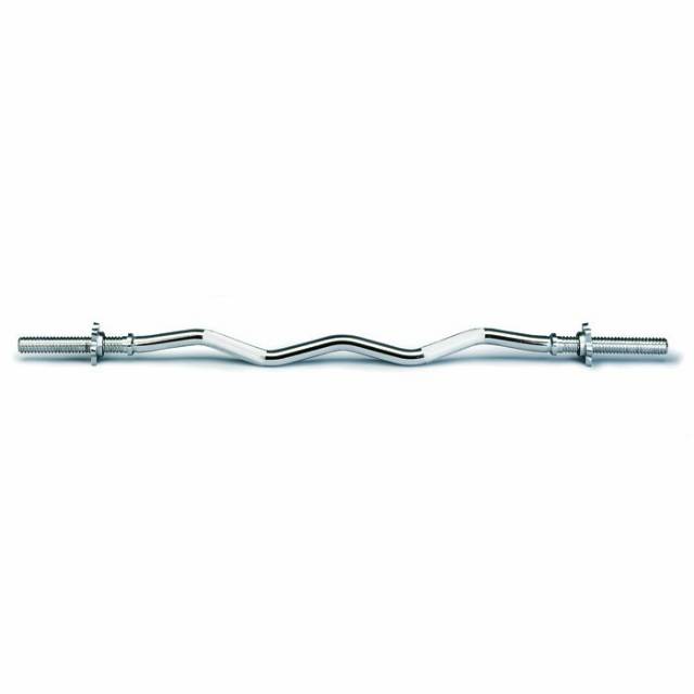 KETTLER SOLID EZ CURL BAR - STICK BARBELL LENGKUNG