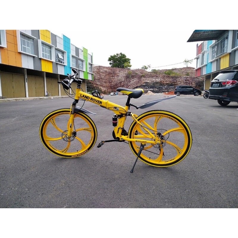 Sepeda Lipat MTB Mercedes 26 inch-SIAP KIRIM