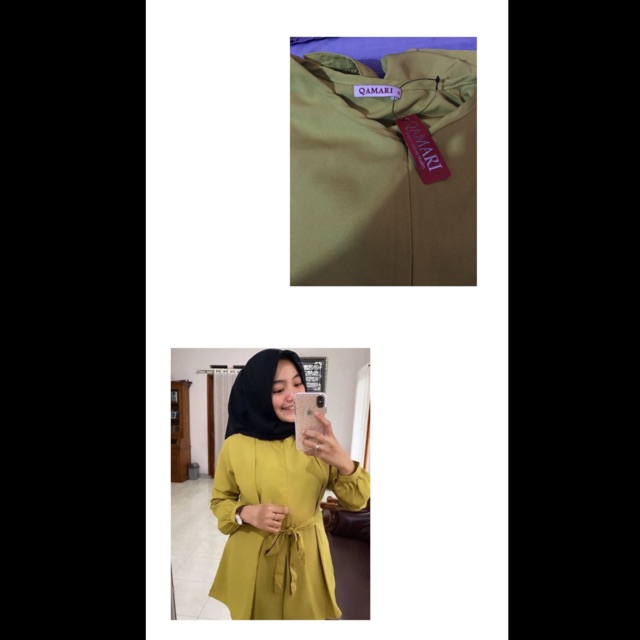 Qamari daily lime size S preloved