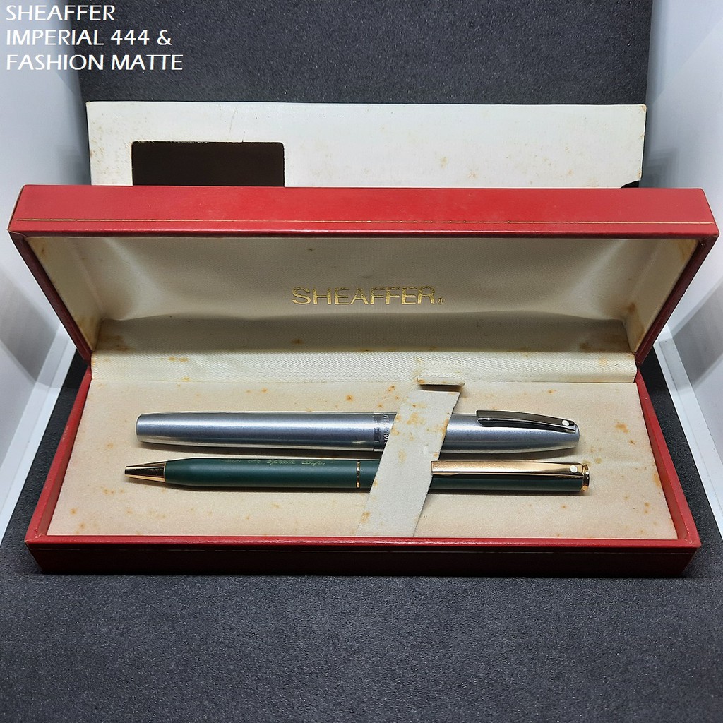 

Sheaffer Imperial 444 Fountain Pen & Fashion Matte Ballpoint