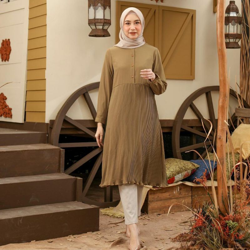 Luma Tunik Heaven Lights Beige M