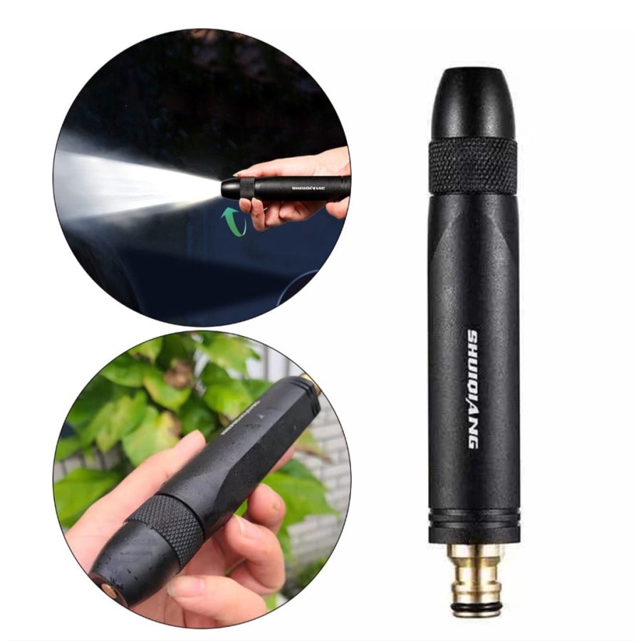 ZILLO Kran Semprotan Air Nozzle Spray Semprotan Air Hose Nozzle Sprayer Untuk Steam Mobil Motor Semprotan Taman