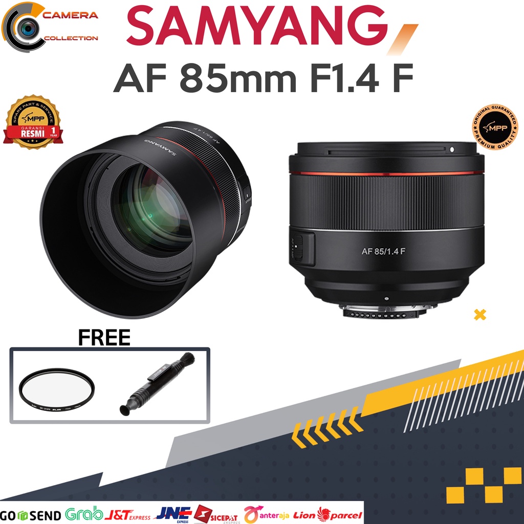 Samyang AF 85mm F1.4 F For NIKON / Lensa Samyang AF 85mm F1.4 Nikon F