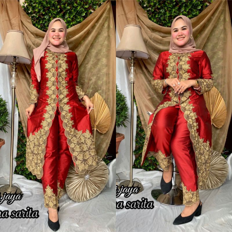 KEBAYA ORIGINAL//SET CELANA SARITA//Original By Pelangi Jaya