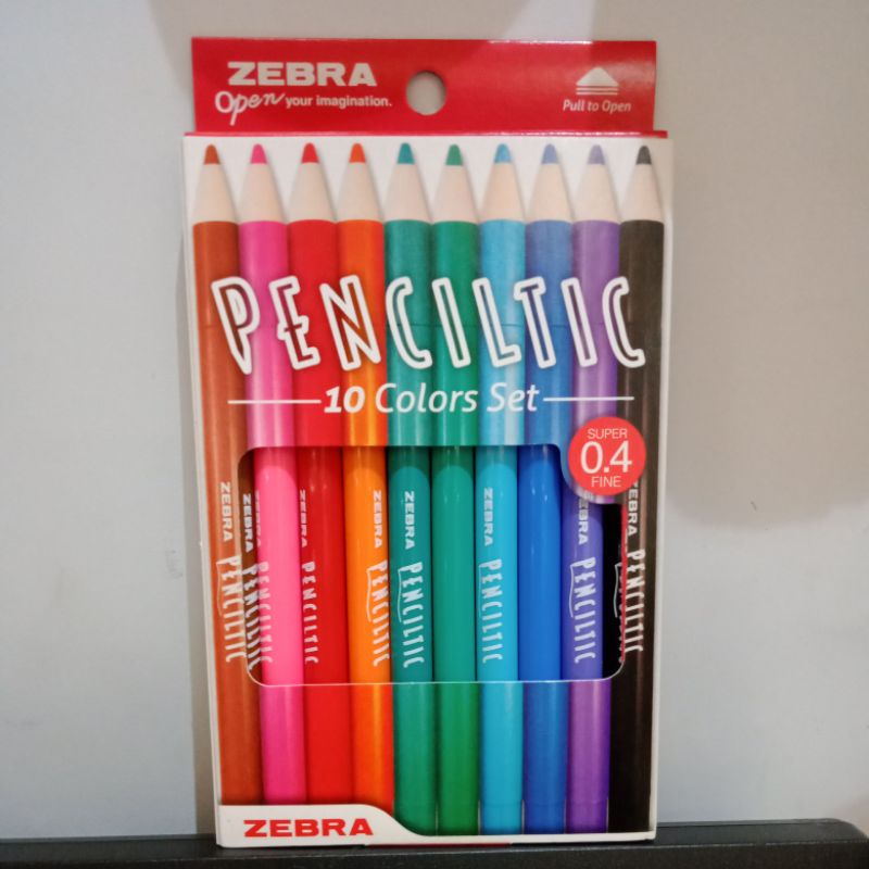 

GRAMEDIA BSD CITY - ZEBRA PENCILTIC FINELINER / 10PC