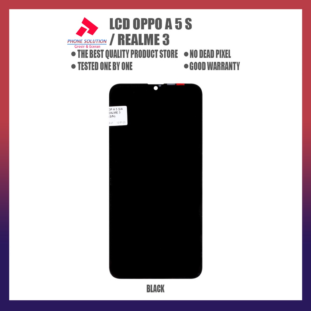 LCD Oppo A5S  LCD Oppo A7  LCD Oppo A12  LCD Realme 3 Universal Fullset Touchscreen // Supplier LCD Oppo A5S - Garansi 1 Bulan