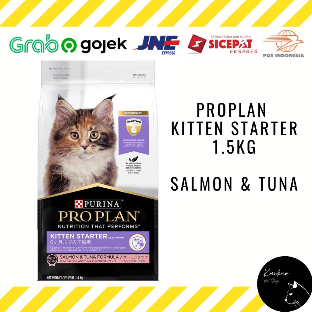 PROPLAN KITTEN STARTER 1.5KG - SALMON & TUNA (DRY CAT FOOD)