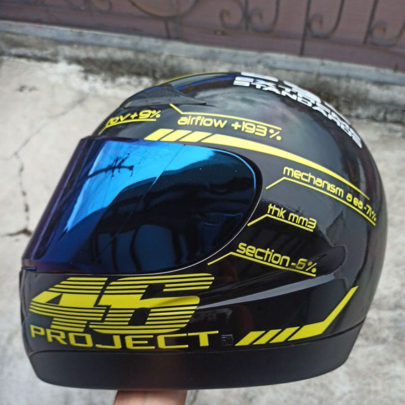 Ala ala AGV 46 Project basic helm Honda ori original TRX-R