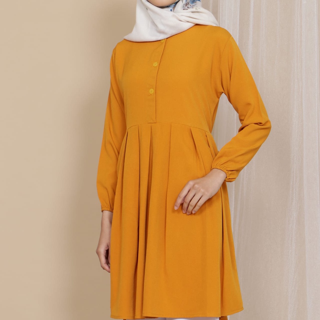 TUNIK REMPEL | FHASION MUSLIM | atasan muslim wanita