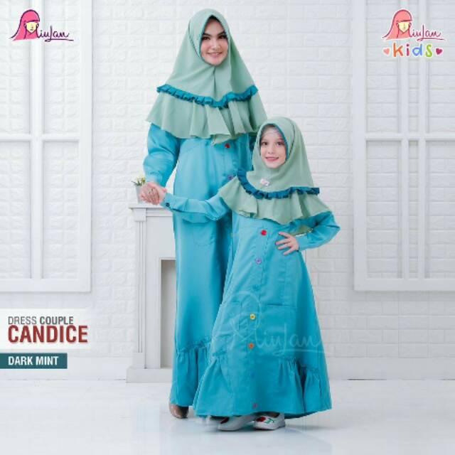 GAMIS CANDICE MIULAN COUPLE IBU ANAK