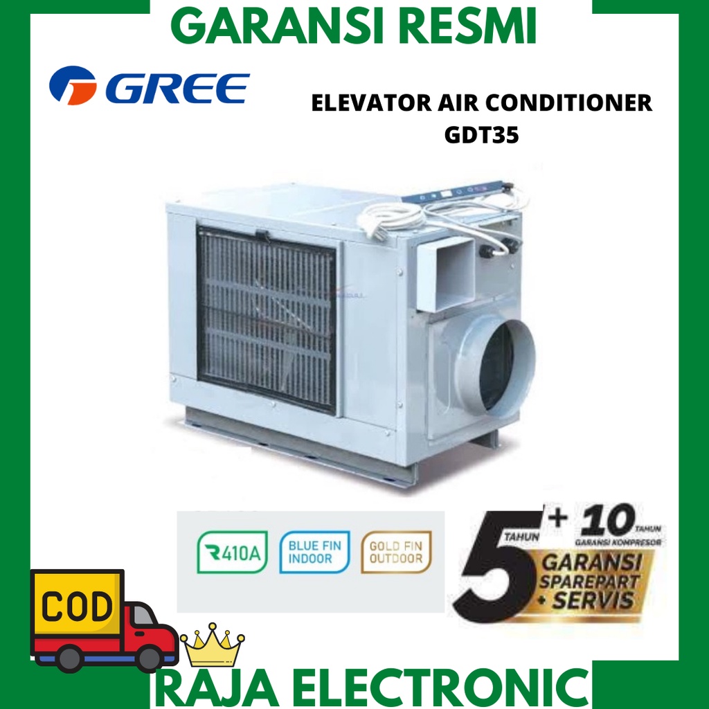 GREE GDT35 AC ELEVATOR / AC LIFT 1 PK DRAINLESS