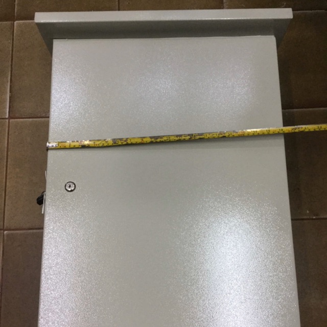 Box panel 50 x 70 x 20 cm tebal plat 0,9 mm / box panel outdoor