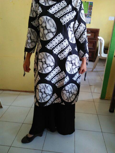 Batik Tunik Shibori Baju Kekinian Untuk Kondangan Atasan Wanita