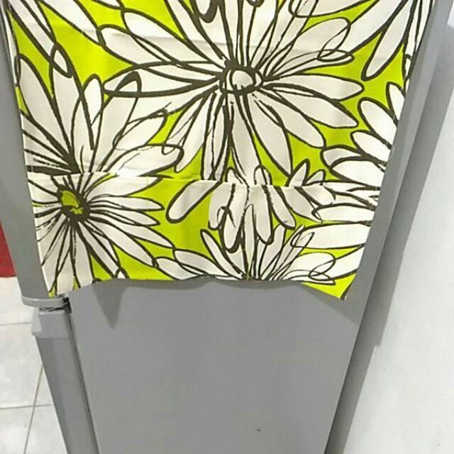 Taplak Cover Penutup Kulkas 1 Dan 2 Pintu Set Murah Bahan Kanvas Aneka Motif Part 5