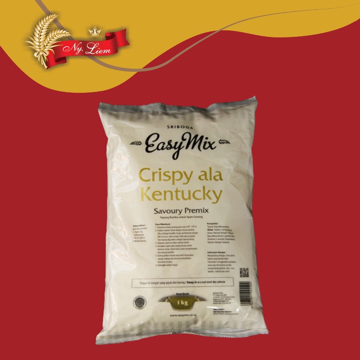 

PROMO [COD] EASYMIX Tepung Premix Crispy ala Kentucky 1 kg