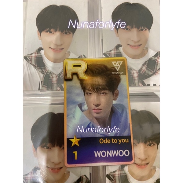 Seventeen Wonwoo Lenti Ssp Japan (booked)