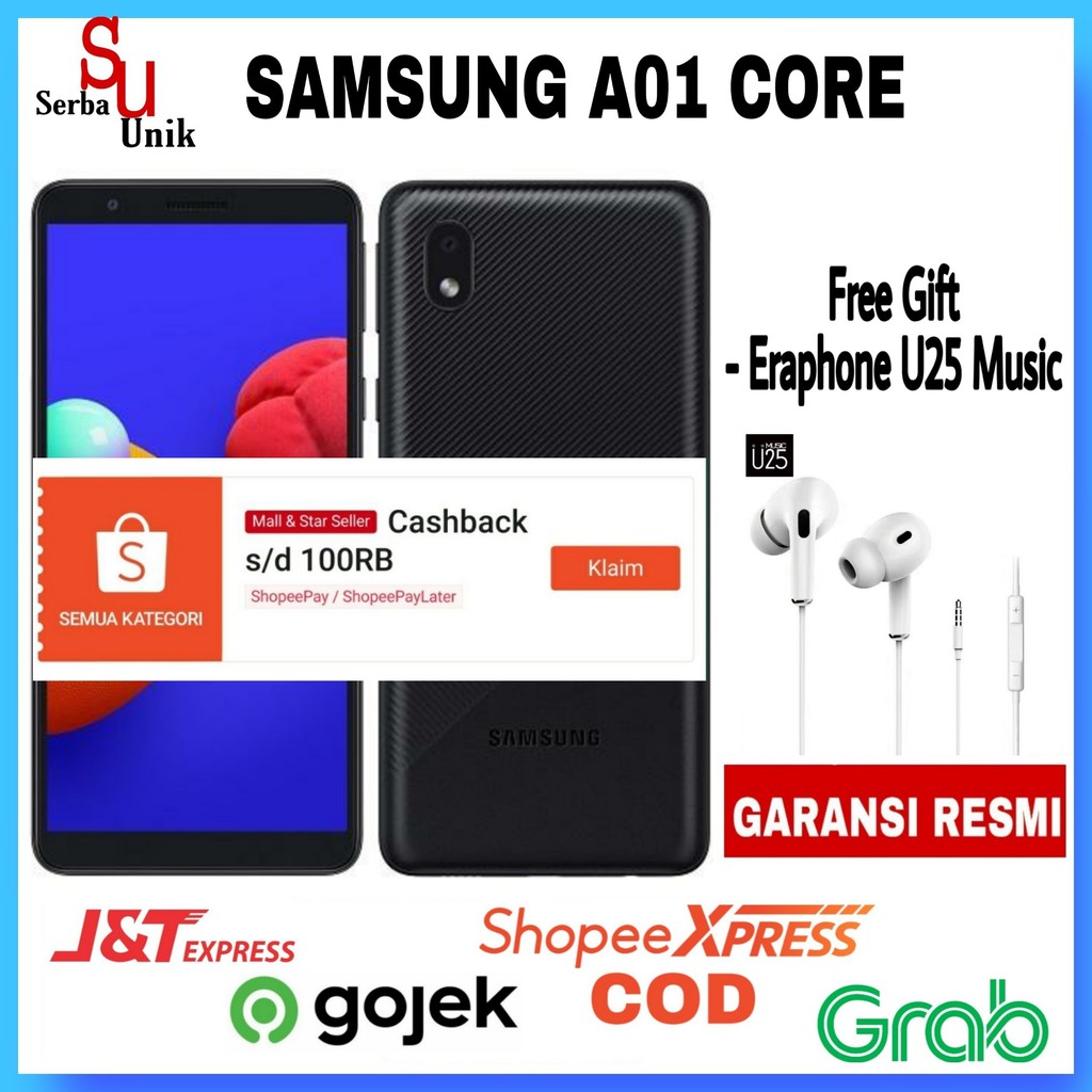 Jual Samsung Galaxy A01 Garansi Resmi Sein Biru Kota