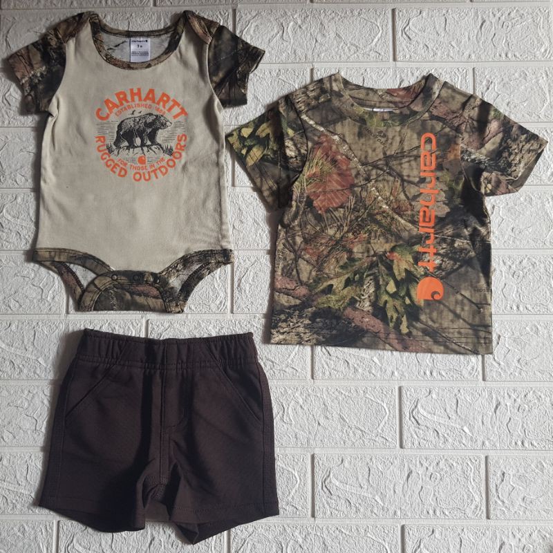 Baju set anak carhartt