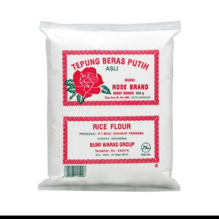 

Ketan-Beras-Tepung- Tepung Beras Rose Brand 500Gr -Tepung-Beras-Ketan.
