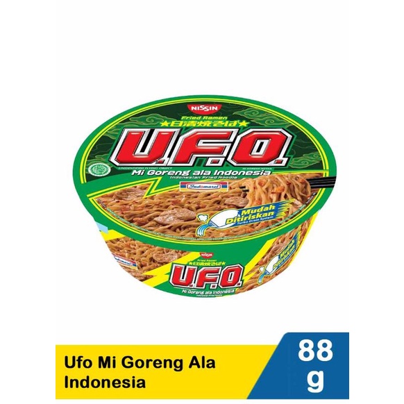 

Indomaret Ufo Mi Goreng Ala Indonesia 88G