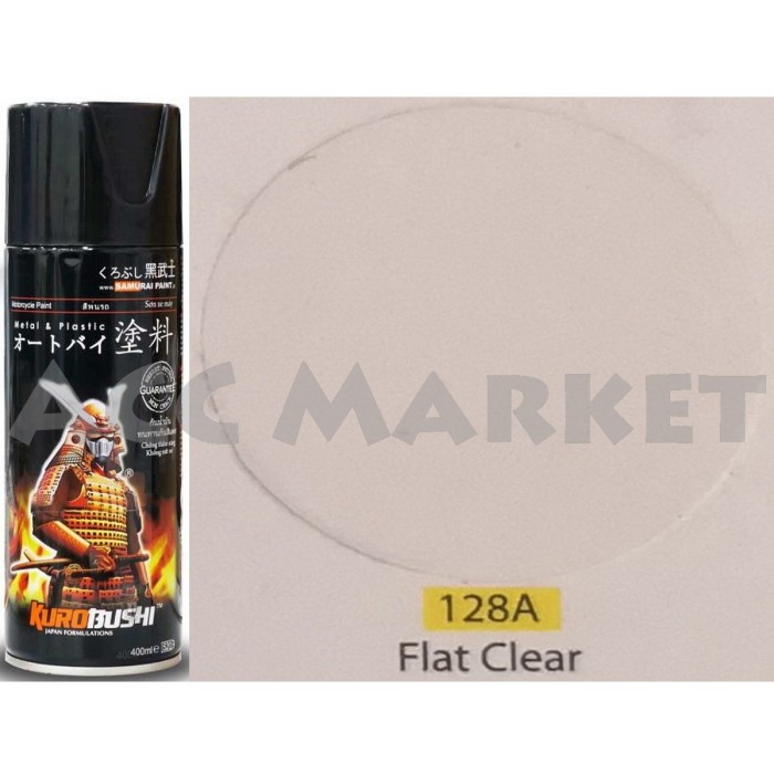 Pilox Samurai Pilok Pylox Pernis Bening Doff Flat Clear 128a