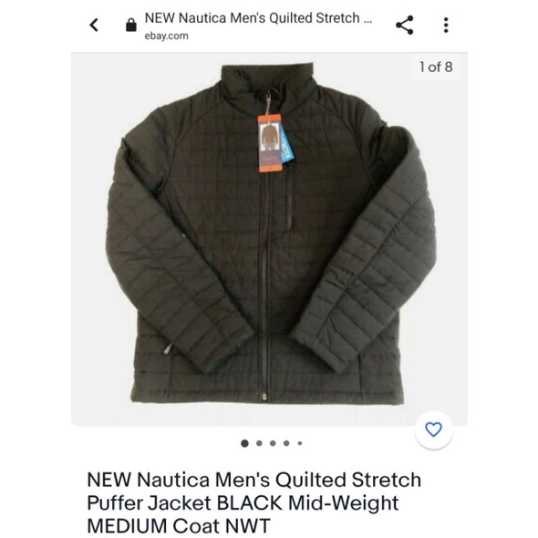 JAKET PUFFER WINTER NAUTICA ORIGINAL