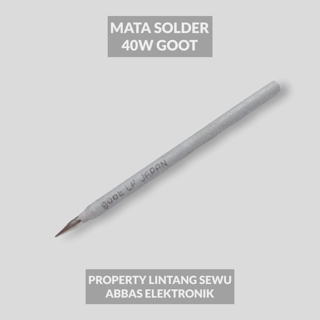 mata solder 40 watt merk klop kualitas bagus mata lancip