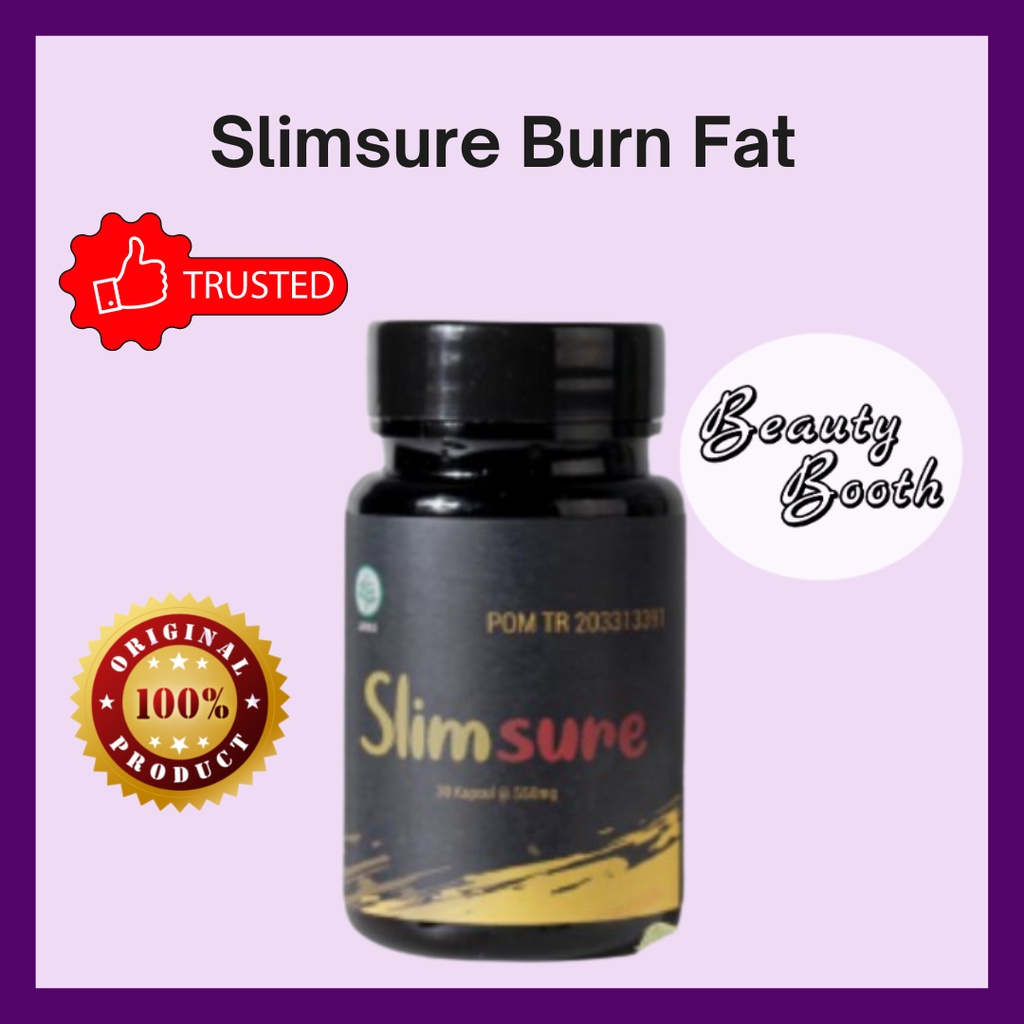 Slimsure Burn Fat CAPSULE STRONG (Menghancurkan dan Membakar Lemak jahat)