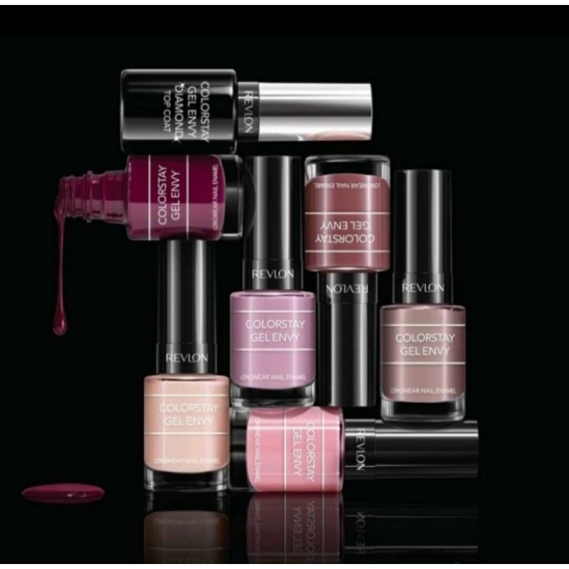Kutek REVLON Colorstay Gel Envy / Revlon Nail Polish Gel Envy