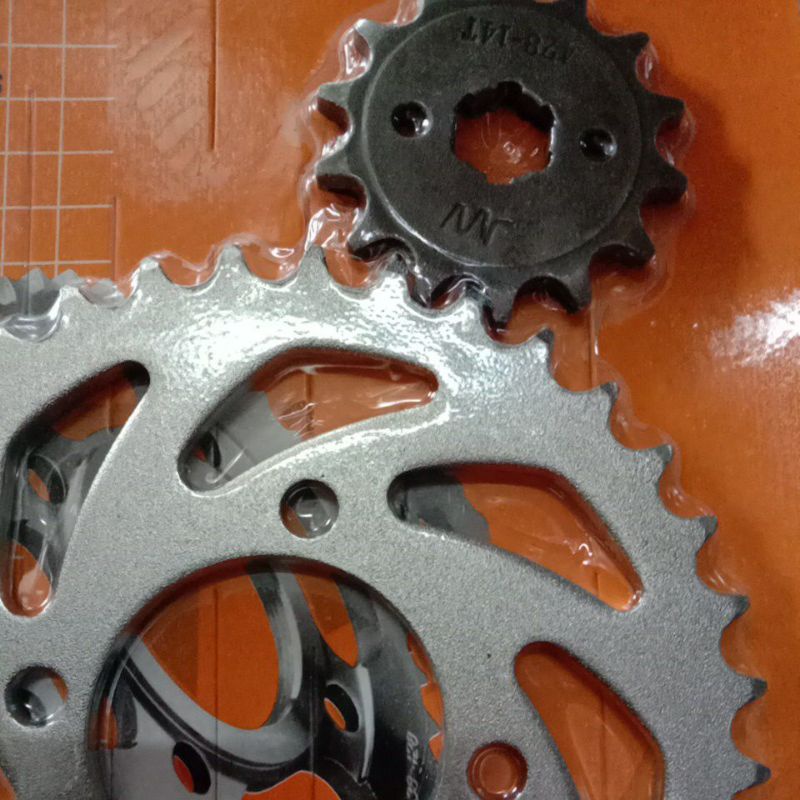 Gir Gear Set Depan+Belakang NEW SMASH SMESH SMES SHOGUN SOGUN NEW OLD LAMA RC 428 35 36 T 14 T Sprocket GearSet Girset-1