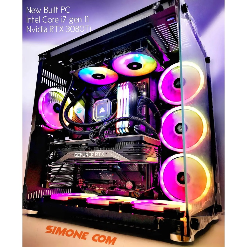 PC Intel Core i7 gen 11 Nvidia RTX 3080Ti
